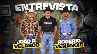 ENTREVISTA COM DOIS FENÔMENOS DA PBR - ROGÉRIO VENÂNCIO E JOÃO P. VELASCO (RODEIO EM TOUROS)