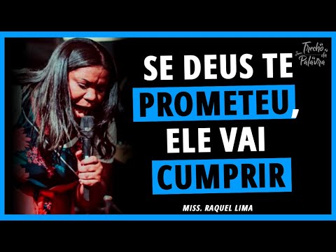 CHEGOU O TEMPO DA PROMESSA | Raquel Lima