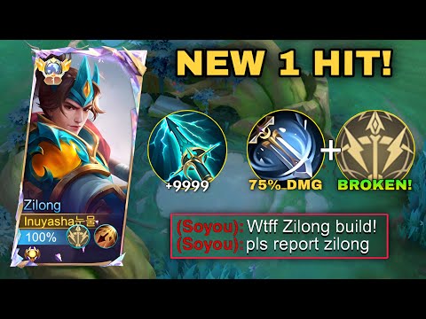 GLOBAL ZILONG BEST 1 HIT BUILD & EMBLEM TUTORIAL 2025!! (ZILONG BEST BUILD 2025)