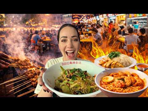 Inside The Legendary Hawker Centers in Singapore 😋🇸🇬