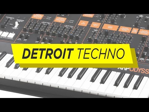 Detroit Techno - Essential Synth & Bass Textures | Ableton Live 8 Session