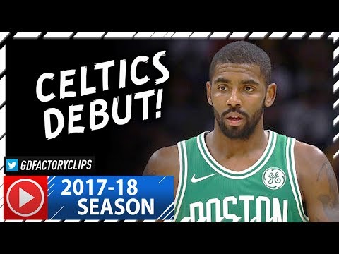 Kyrie Irving Full Highlights vs Cavaliers (2017.10.17) - 22 Pts, 10 Ast, Celtics Debut!