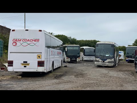 A walk around of some abandoned coach’s in the back of C&M Coach’s Depot