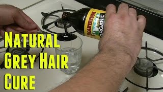 DIY : How to Get Rid of Grey Hair Naturally Gray Hair Cure for men and women