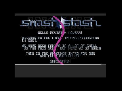 SmashStash Announce by iNSANE (Revision Online 2021 Amiga Intro Compo)