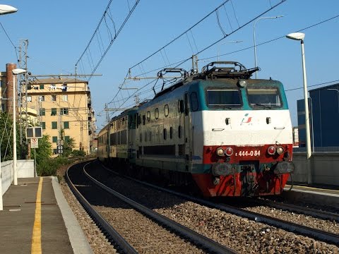 E444.084 + E656.439 Sull'EC 159 Milano C.Le - Marsiglia St. Charles. in transito a Ge.Cornigliano !