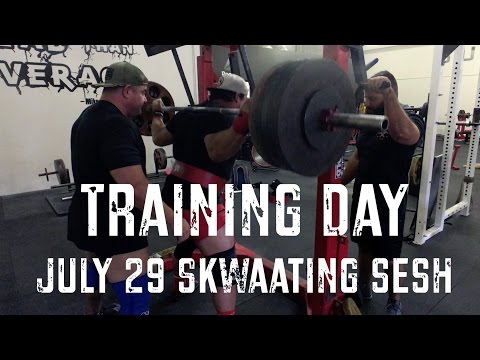 Training Day | July 29 Skwaating Sesh with Mark Bell, Lil Smokey, and Filipino Thunder