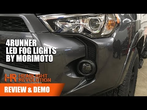 Morimoto XB LED Fog Light Toyota 4Runner Review and Demo  | Headlight Revolution