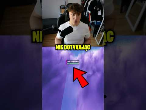 Wygrał 1200$ NIE dotykając Ziemi!😱 #shorts #fortnite #viral #epicpartner