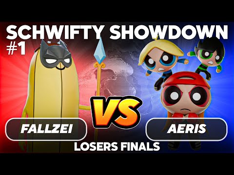 Schwifty Showdown top 8 LOSERS FINALS Aeris (Powerpuff Girls) vs Fallzei (Banana Guard) MultiVersus