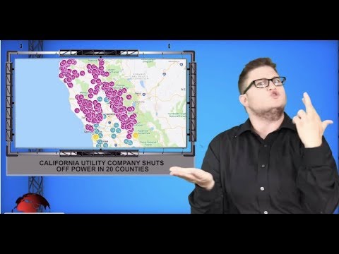 California utility company shuts off power in 20 counties (ASL - 10.10.19)