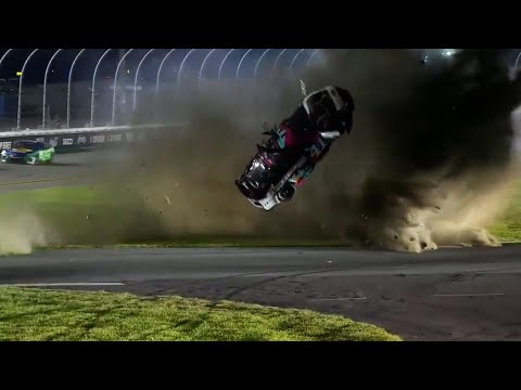 Ryan Preece flips nearly a dozen times in a scary wreck at Daytona