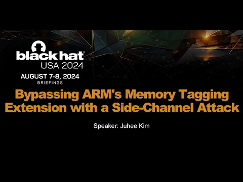 Bypassing ARM's Memory Tagging Extension with a Side-Channel Attack