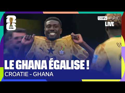 LIVE – Le Ghana égalise et passe devant la Croatie !