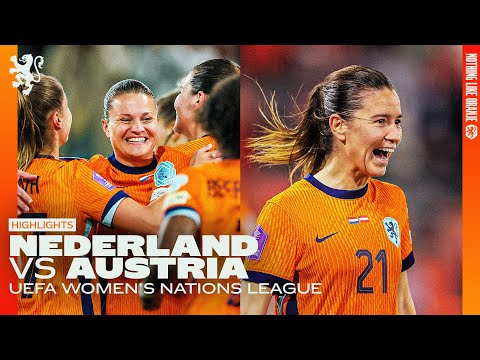 🚀 Three goals & Vic's return 🤩🔙 | Highlights Nederland - Austria (UEFA Women's Nations League)