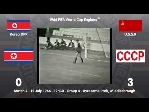 1966 FIFA World Cup England™ - Match 4 - Group 4 - Korea DPR 0 x 3 U.S.S.R.