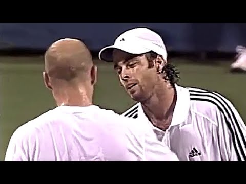 Andre Agassi vs Fernando Gonzalez 2003 Washington SF Highlights