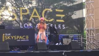 Jessica Sanchez - Call Me at LA Skyspace
