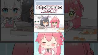 【手描き】ばれないと思って失敗作のバーガーを提供するみこ店長【さくらみこ / 大神ミオ / 白上フブキ / ホロライブ 切り抜き / ホロライブ 切り抜き 手描き / みこち / ホロナルド】