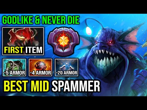 SUPER Master Tier Slardar Mid 1st Item Madness -29 Armor Reduct Bash Like a Truck DotA 2