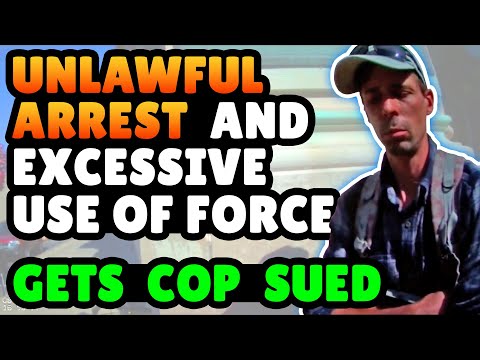 Excessive Force and Jailed For Knowing His Rights - Lawsuit