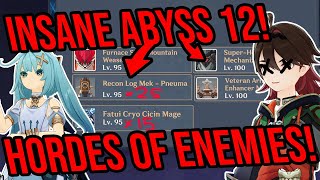 MOST INSANE Abyss 12 Yet?! Best Teams, Tips, & Speedrun! Genshin Impact Luna II