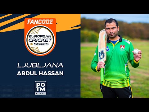 POTM: A.Hassan - Eliminator - LJU vs ZA | Highlights | FanCode ECS Croatia, 2022 Day 6 | ECS22.623