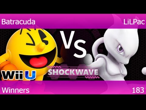 SW 183 - Batracuda (Pac-Man) vs LiLPac (Mewtwo) Winners - Smash 4