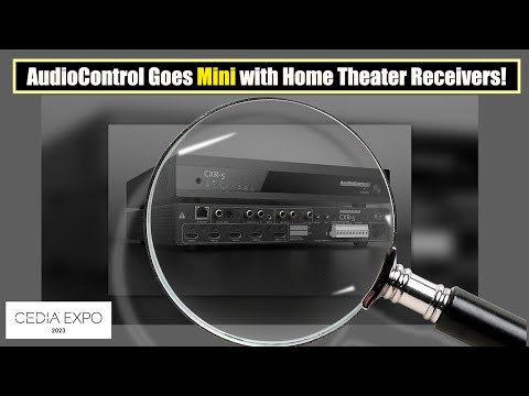 Honey, I Shrunk the AVR! AudioControl Introduces Its Bijou3 and CXR-5 Receivers! CEDIA 2023