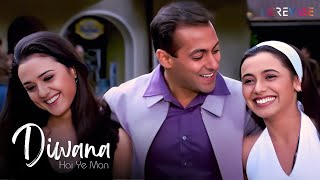 Download lagu Diwana Hai Ye Man (Video) Salman Khan, Rani M, Preity Z | Sonu N & Alka Y |Chori Chori Chupke Chupke mp3