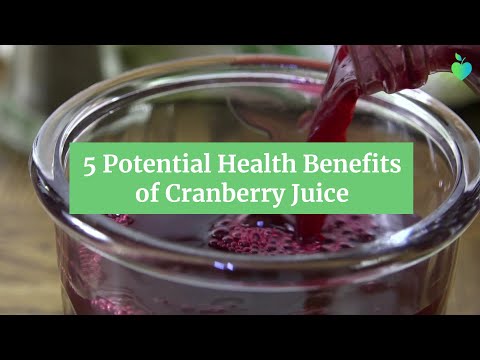 5 Health Benefits of Cranberry Juice