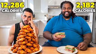 180lbs vs. 725lbs Diet Swap