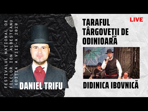Daniel Trifu si Taraful Targovetii la Festivalul National de Folclor - Didinica Ibovnică