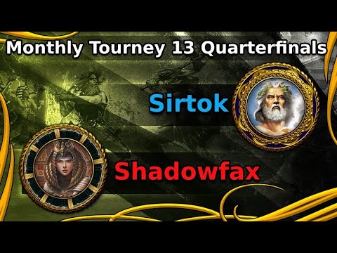 Age of Mythology: Sirtok vs Shadowfax - Monthly Tournament 13 - Round 2