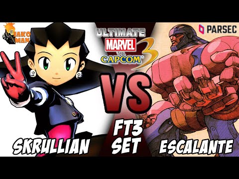 UMVC3 Parsec FT3 Set - Skrullian (Tron/Hulk/Sentinel) VS Escalante (Zero/Sentinel/Dormammu)