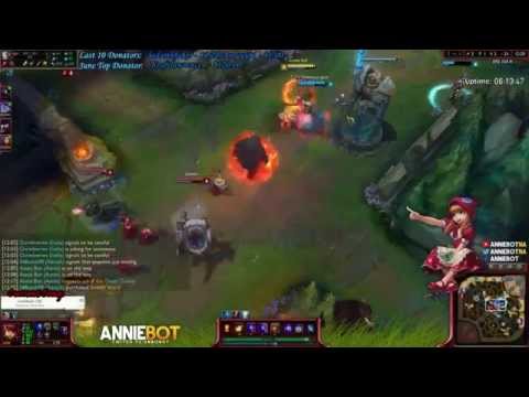 Annie Bot and Caitlyn Vs Jinx Nautilus 2015