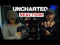 UNCHARTED - The Movie Official Trailer Reaction! Tom Holland 2022