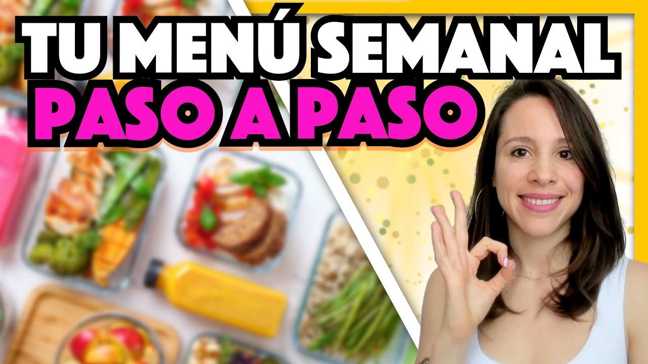 YOUR WEEKLY MENU ❤️ Create your healthy menu STEP BY STEP