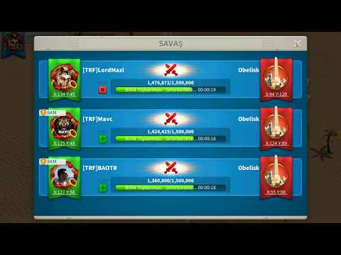 TRF Osiris Tabutu Maçımız - Rise of Kingdoms