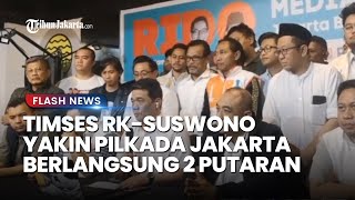 OGAH PESIMIS! Sorak Gembira Kubu Ridwan Kamil-Suswono Pamer Real Count: Yakin Pilgub DKI 2 Putaran