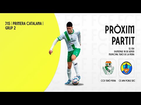 CCD Turó Peira - CE APA Poble Sec - Jornada 15 - Primera Catalana Grup 2