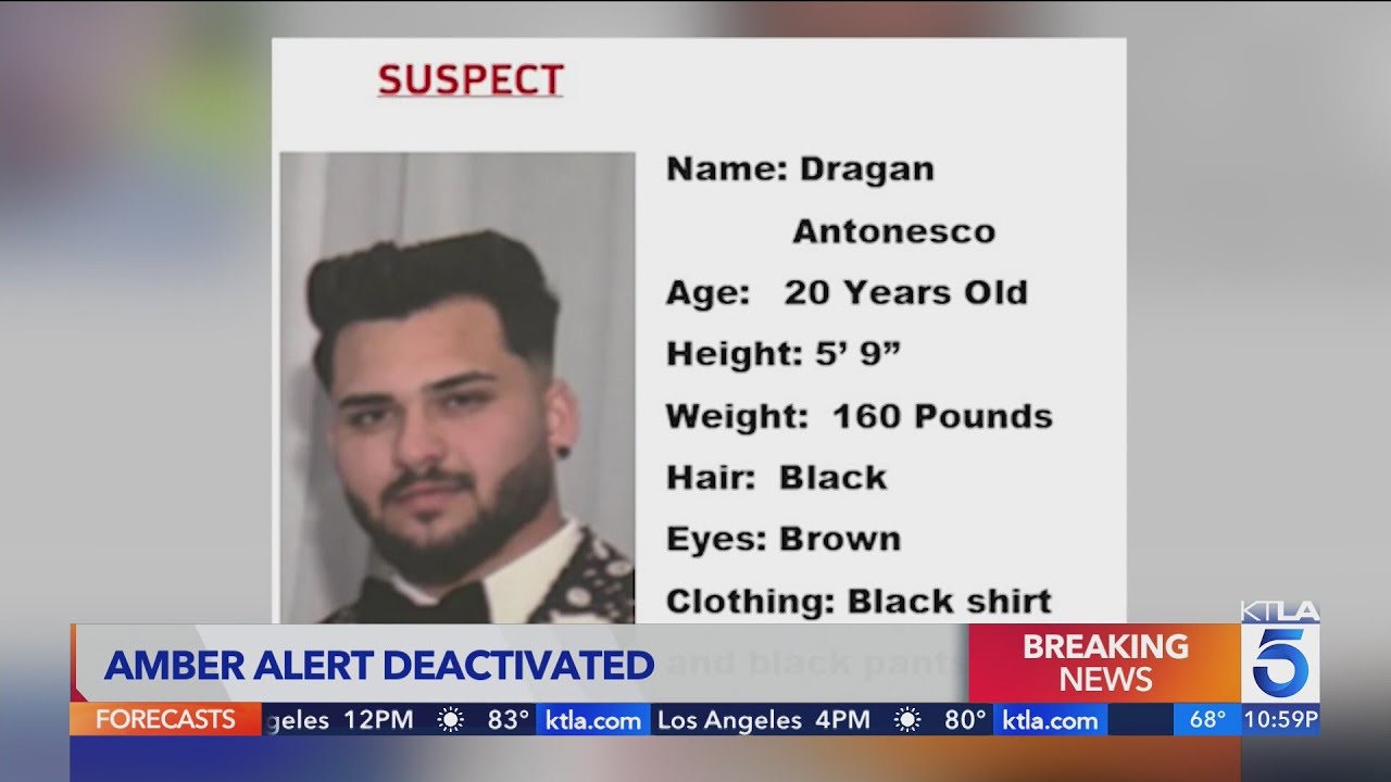 SoCal AMBER Alert deactivated; boy, 1, located