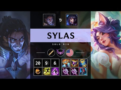 Sylas Mid vs Ahri - NA Master Patch 25.19