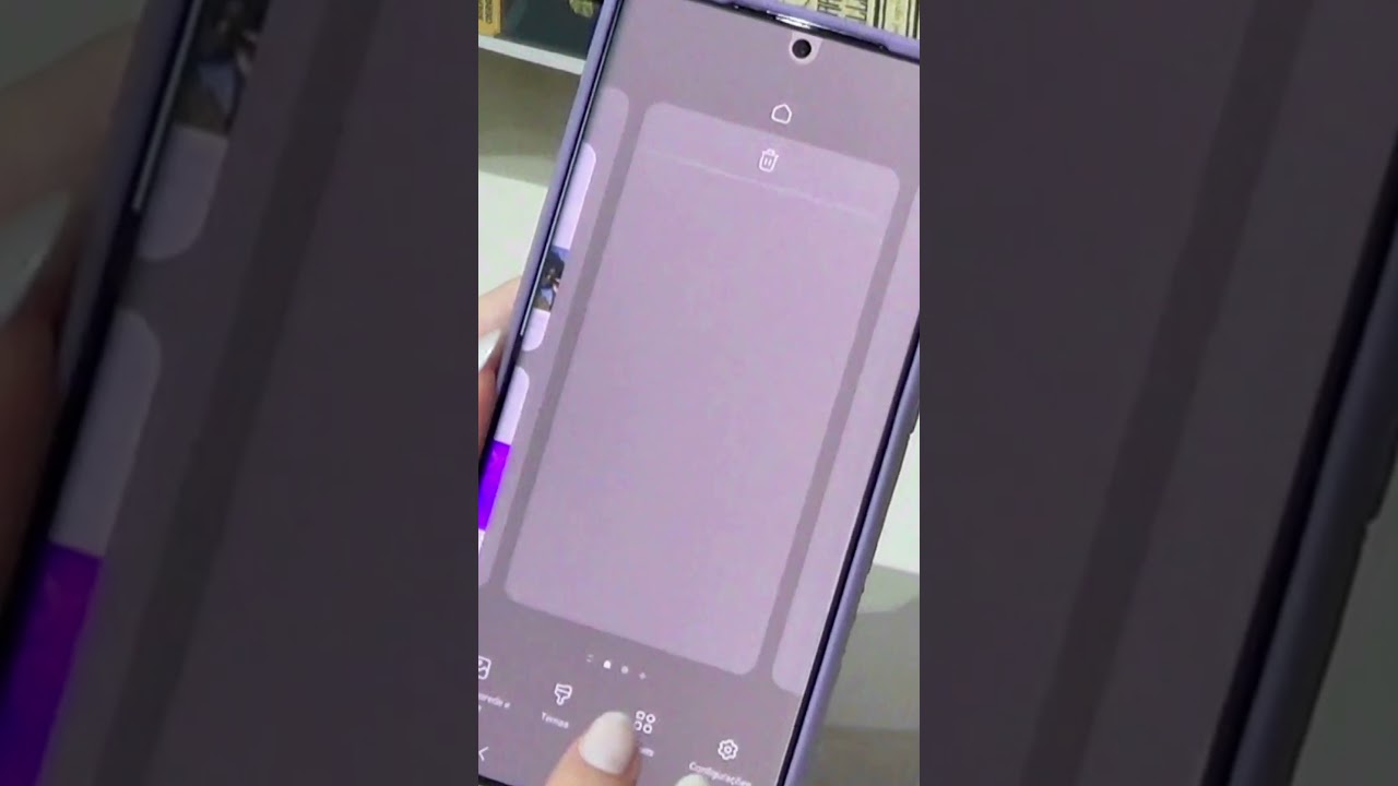 Organizando e personalizando o meu Samsung Galaxy S23 Ultra