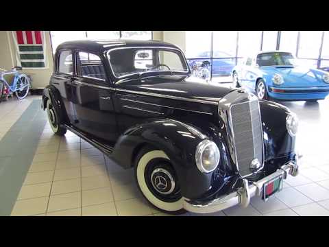 Thumbnail for 1952 Mercedes 220 4-Speed Manual For Sale Detailed Walkaround