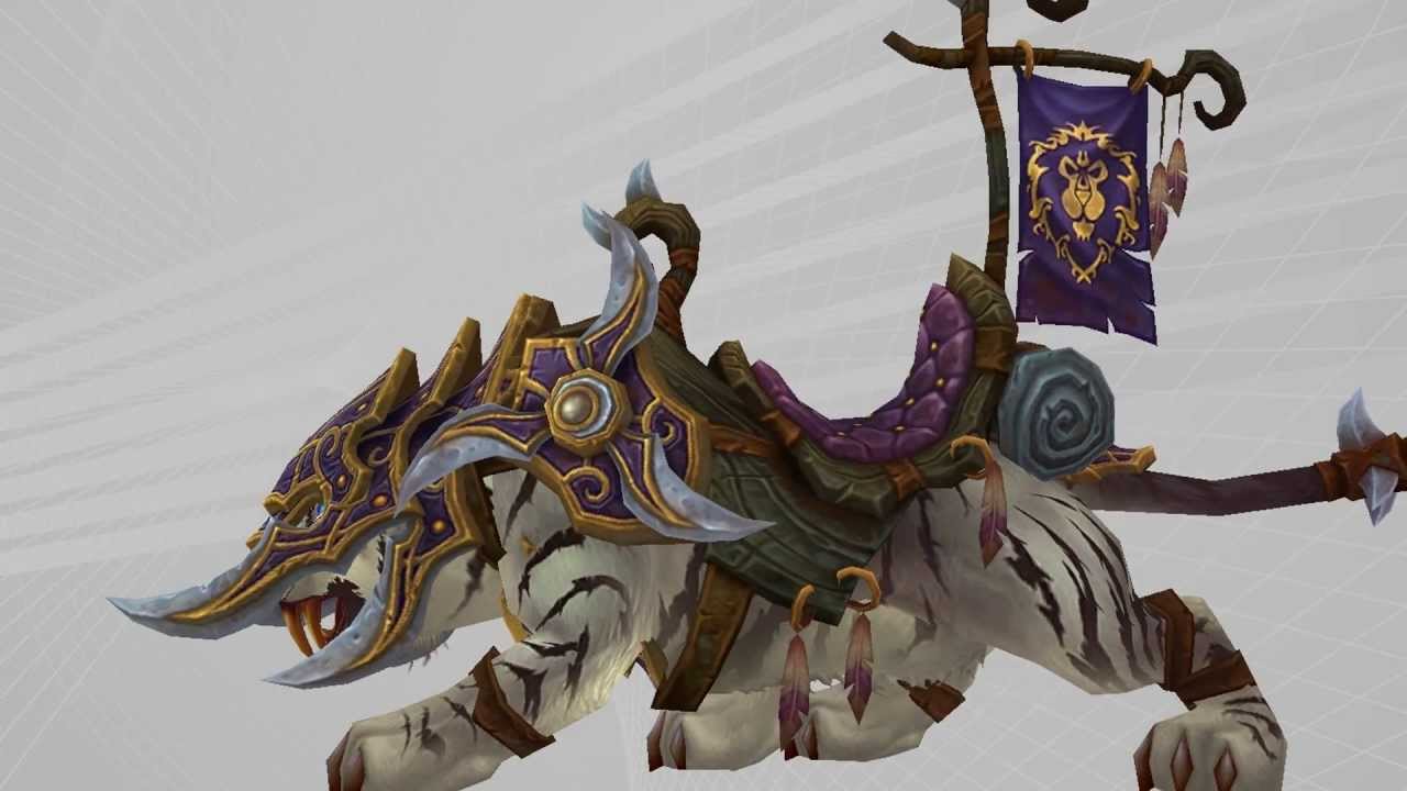 War Nightsaber Mount - patch 5.4 preview