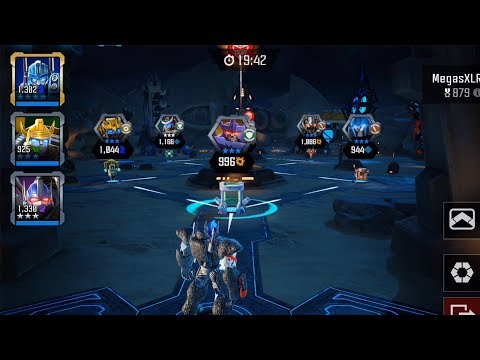 EPIC OPTIMUS PRIMAL RAID GAMEPLAY! OPTIMUS PRIMAL IS THE BEST! - TRANSFORMERS: Forged To Fight