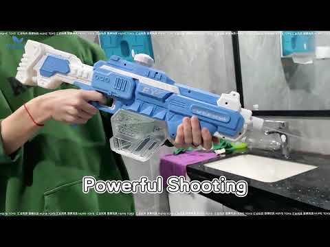 Customized Summer Toys Water absorbable Electric Water Gun Gift Toys