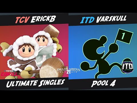 SAU21: Pool 4 - TCV| ErickB (Ice Climbers) Vs. ITD| Varskull (G&W) - Singles