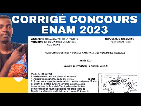 Pass the SVT test in the ENAM competition Complete answer key – 2023 edition